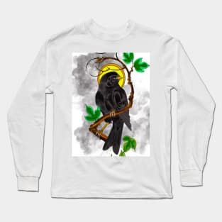 bird that's on a twig Long Sleeve T-Shirt